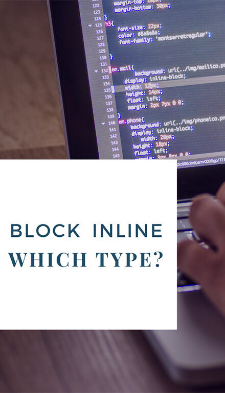block要素（ブロック）とinline要素（インライン）